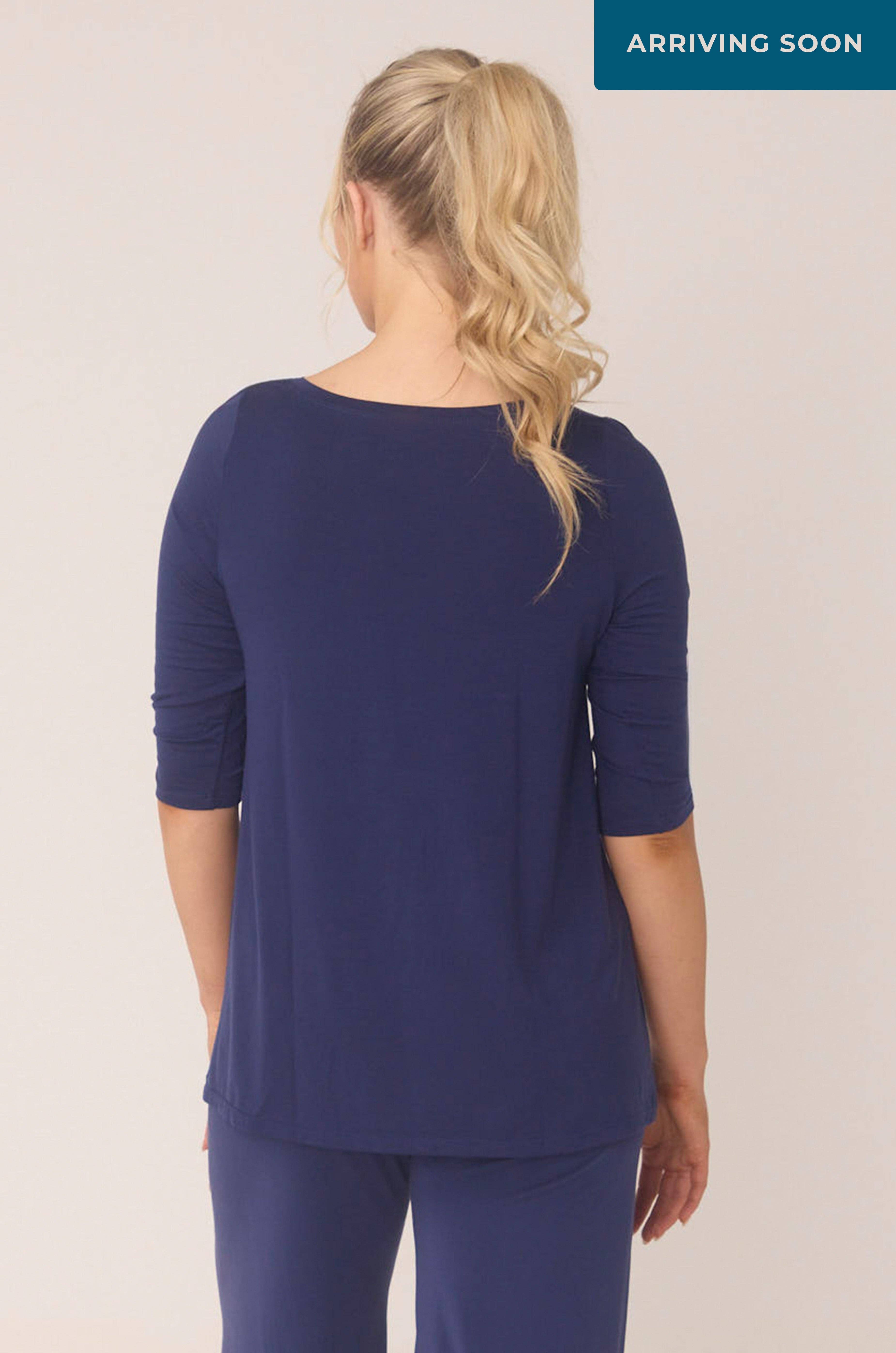 Bella Bodies Australia - Wholesale T-Shirt - Women's - BioLuxe™ Half Sleeve Swing T-Shirt3