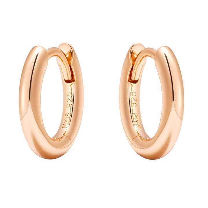 Minimal Mix Hoop Carrier Earrings in Sterling Si|2-9056-ACLR for wholesale by My Jewellery Story