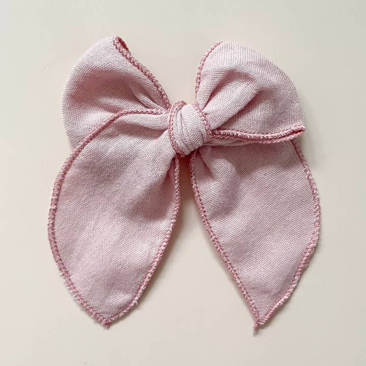 nœud de table mauve et rose pour la vente par Mai & I