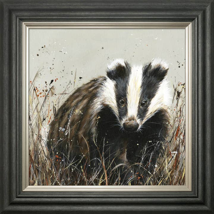 Baxter Signature Framed Print (26"x26") for wholesale by Bree Merryn Art Ltd