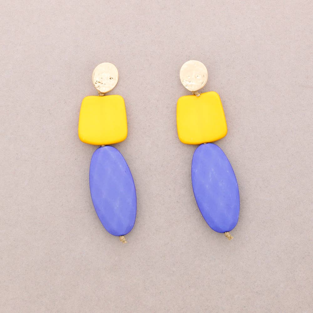 Sonata - Wholesale Dangle Earrings - Resin Beaded Earrings2