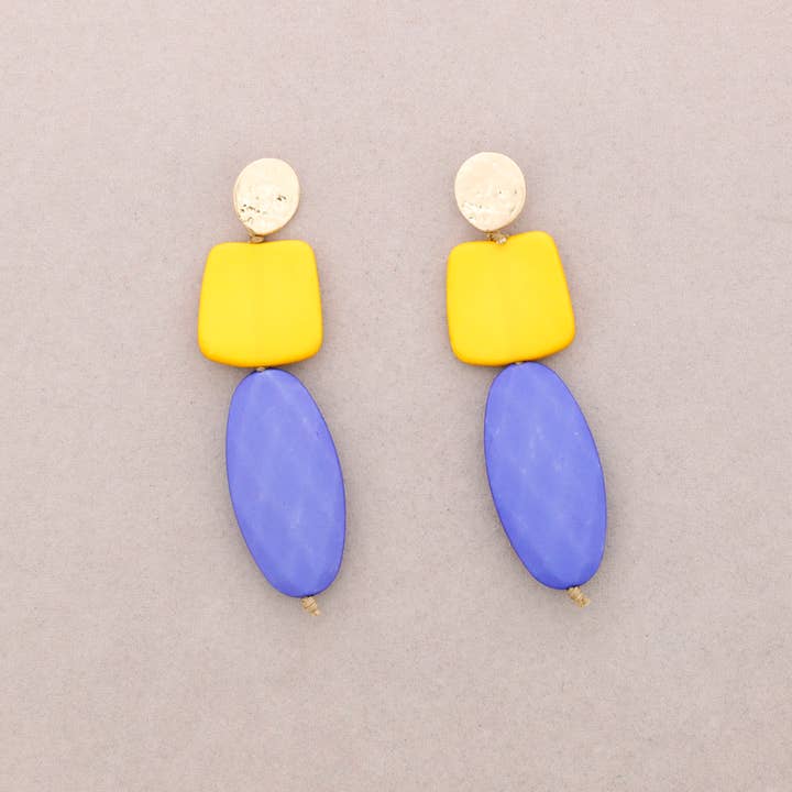 Sonata - Wholesale Dangle Earrings - Resin Beaded Earrings2