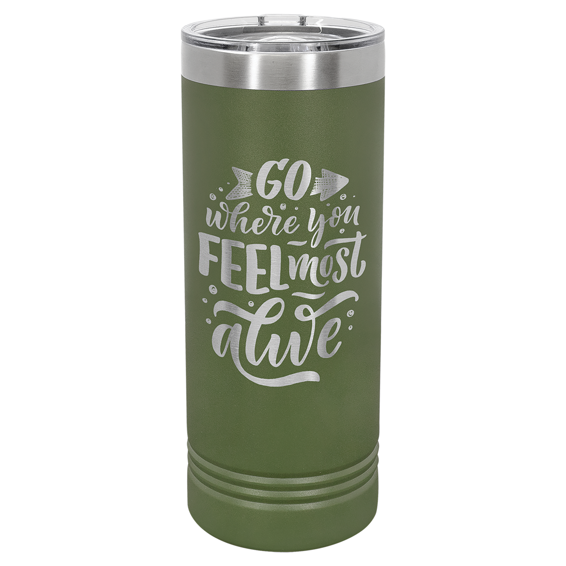 A to Z Imaging and Design – wholesale Insulated mug/tumbler – 22oz Skinny Polar Camel Tumbler – Custom Laser Engraved15