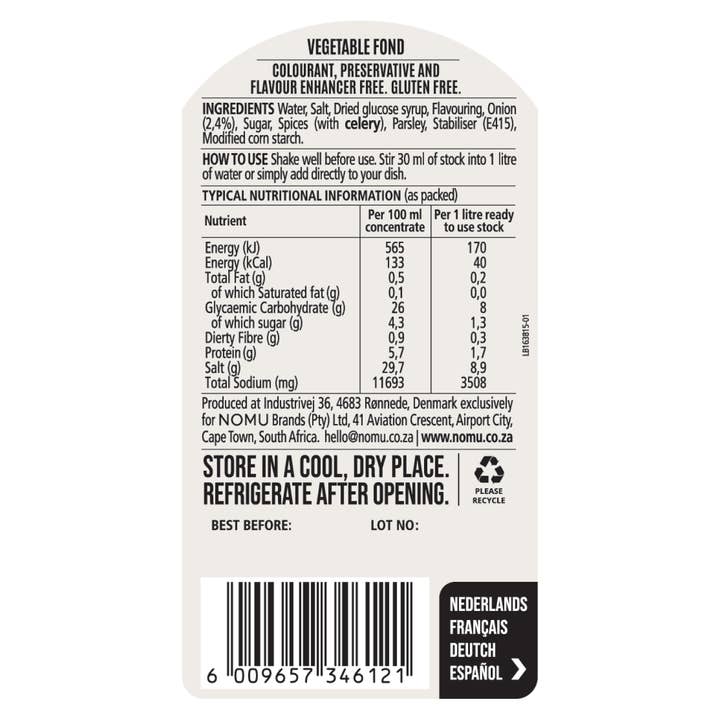 Mahdina – wholesale Buljong – Namn: Koncentrerad grönsaksfond 200ml 3