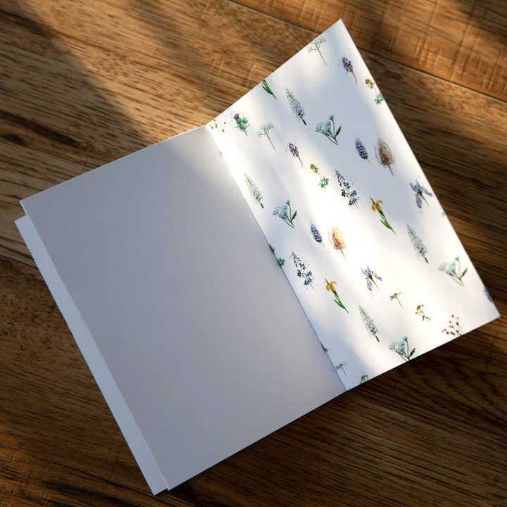 Kate Moby - Wholesale Notebook - Inky Wildflower Eco Notebooks7