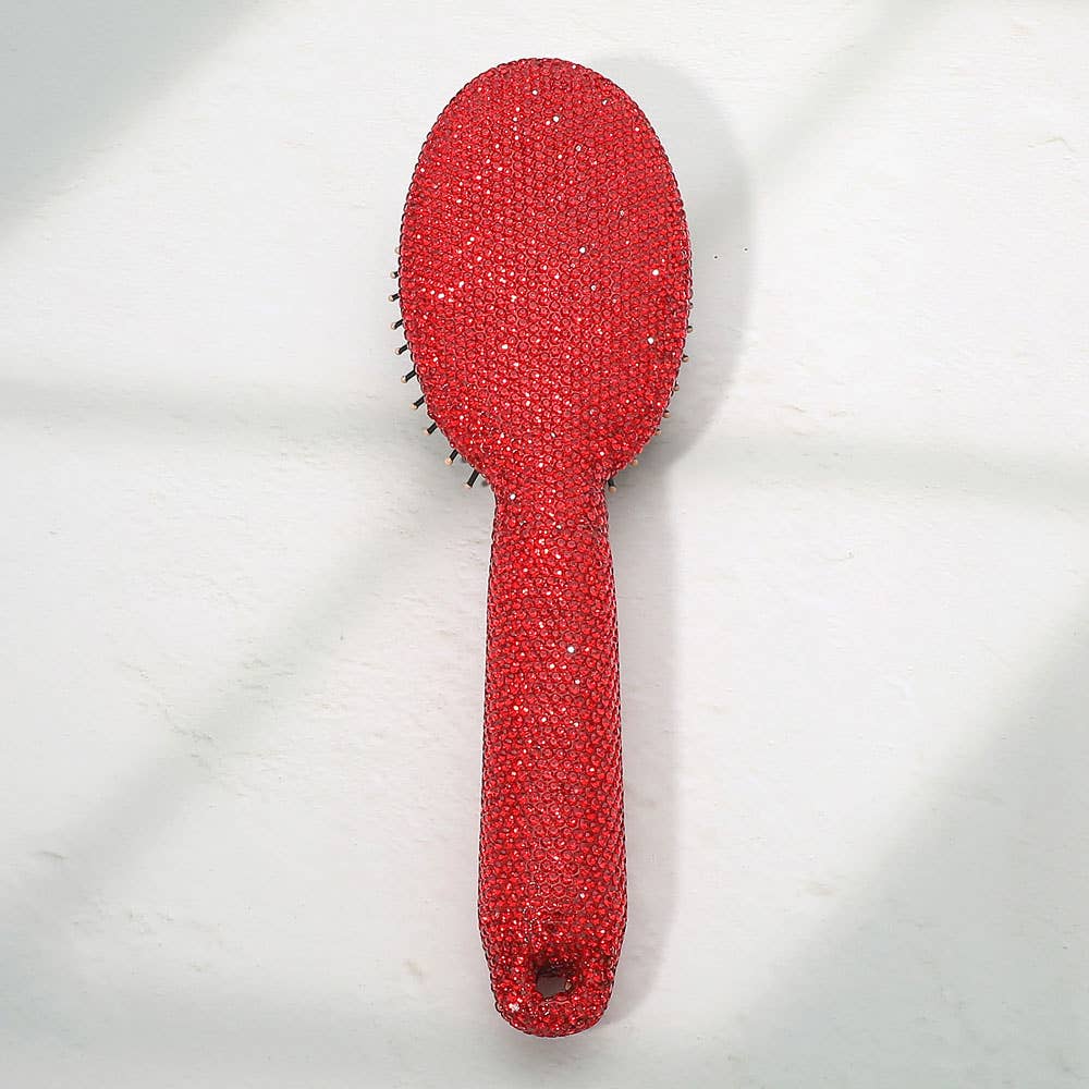 Sensibling Corp. – wholesale Hårborste/kam – Rhinestone-prydd paddelborste9