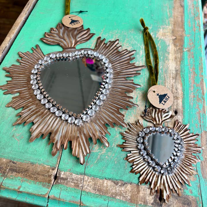 Juwelenstrahlen Heiliges Herz Spiegel für den Großhandel von Love and Honor Jesus LLC