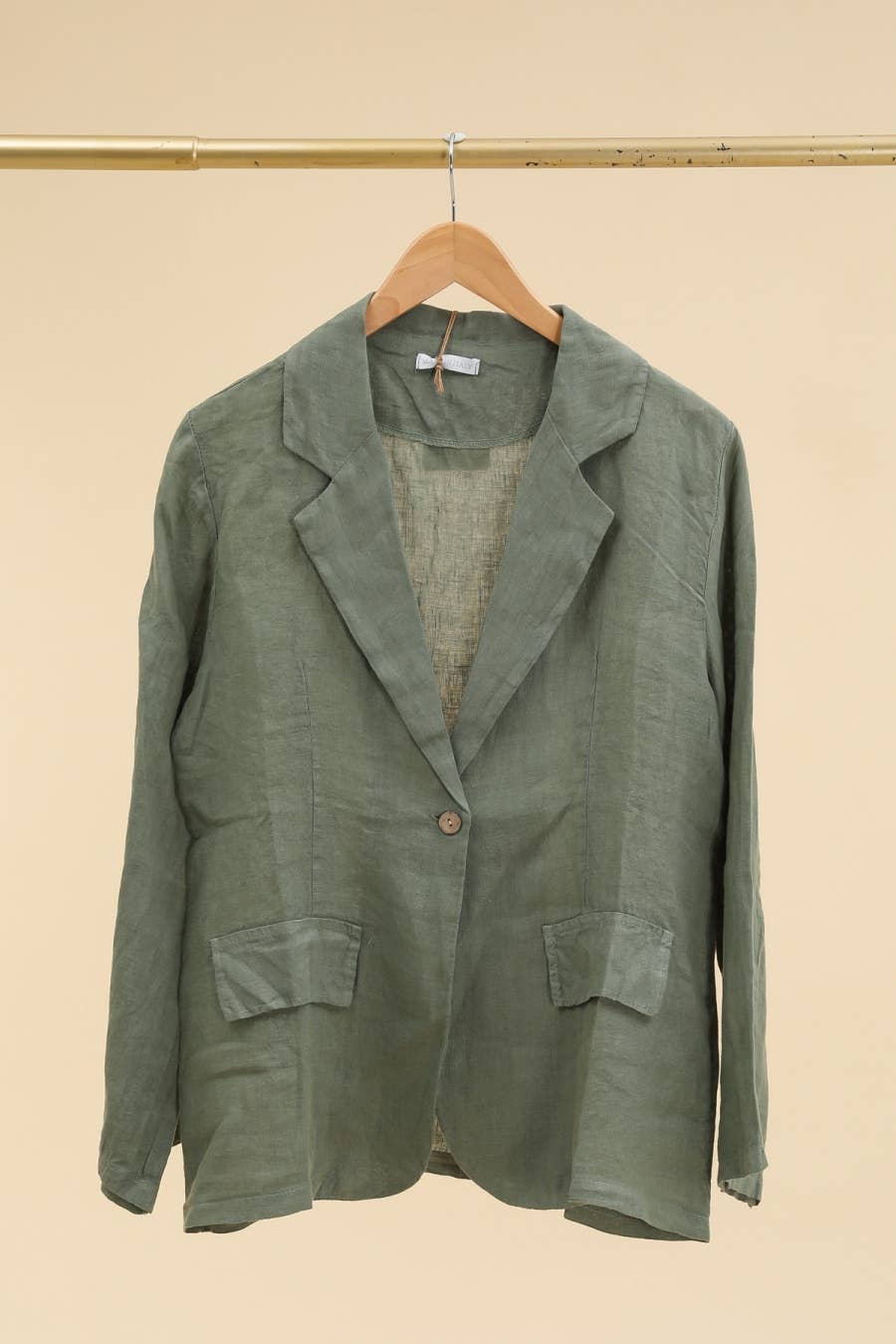 LÉA & LUC - Wholesale Jacket - Women's - 100% Linen Jacket REF. 34551