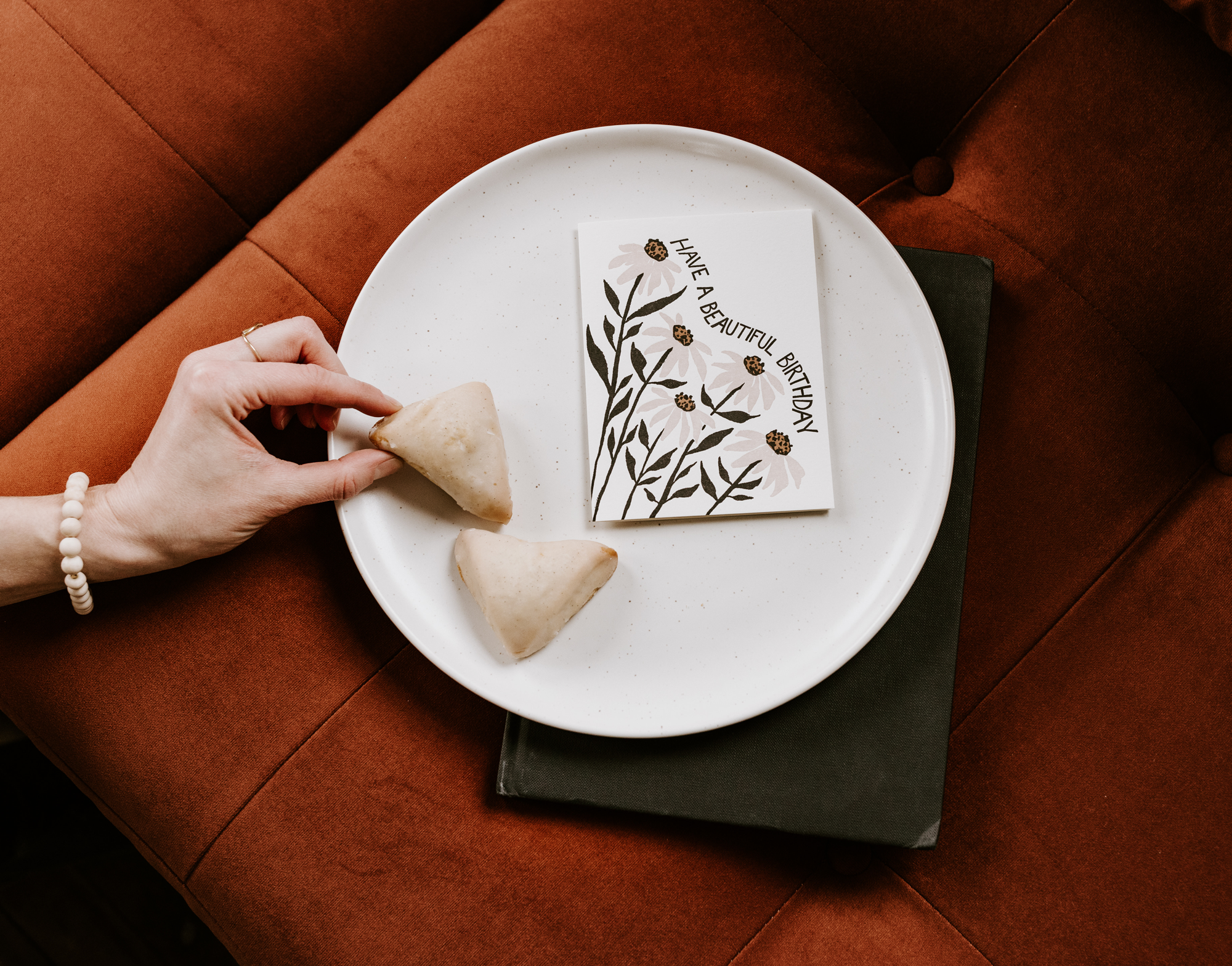 Lake Erie Design Co. - Wholesale Birthday Card - Have a Beautiful Birthday - Coneflower - Letterpress Card1