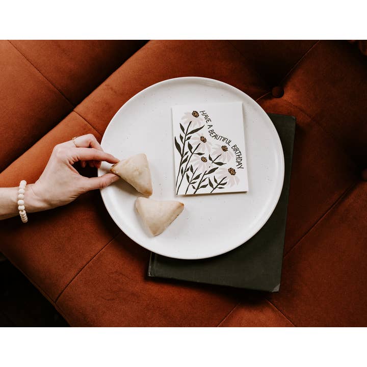 Lake Erie Design Co. - Wholesale Birthday Card - Have a Beautiful Birthday - Coneflower - Letterpress Card1