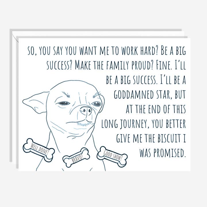 Fernandos store skub | Sjov | Tillykkekort for engroshandel hos Crumb La Dote