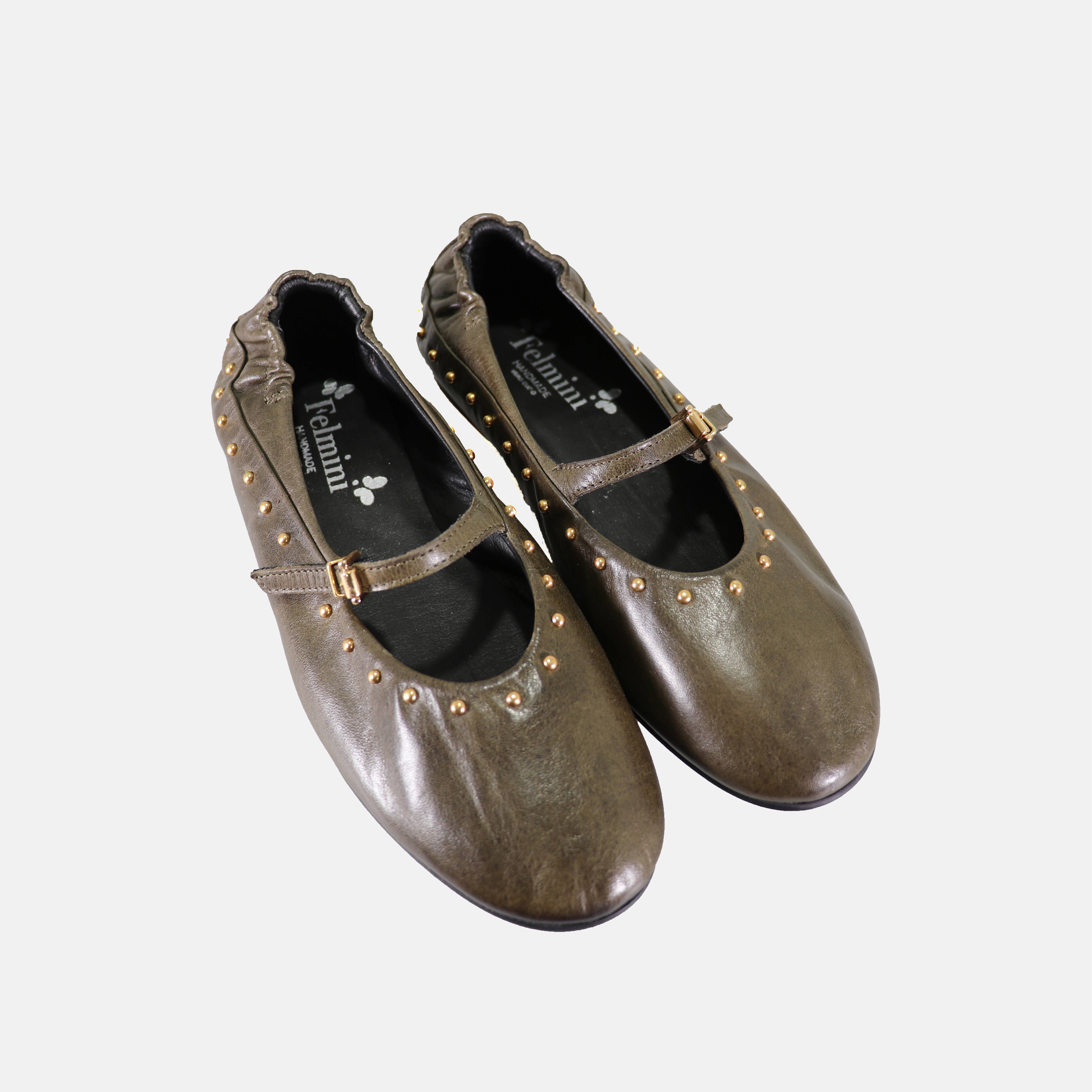 Vert Ballerine Femme Milu E314 Tibre Vert en vente sur Faire0