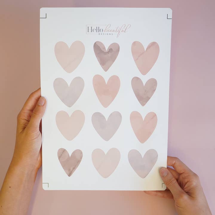 Hello Beautiful Designs – wholesale Wall decal/stickers – Nursery Wall Sticker Heart Wall Stickers Kids Room Nursery Decor Wall Stickers Girl Wall Stickers Nursery Wall Decal Kids Nursery Stickers8