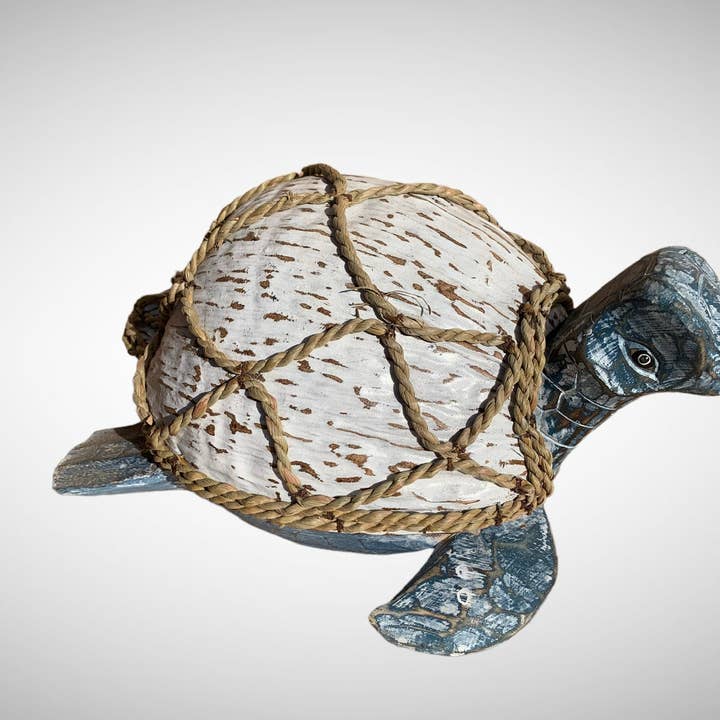 Batik Indah - Vendita all'ingrosso Statuette decorative - tartaruga da cocco1