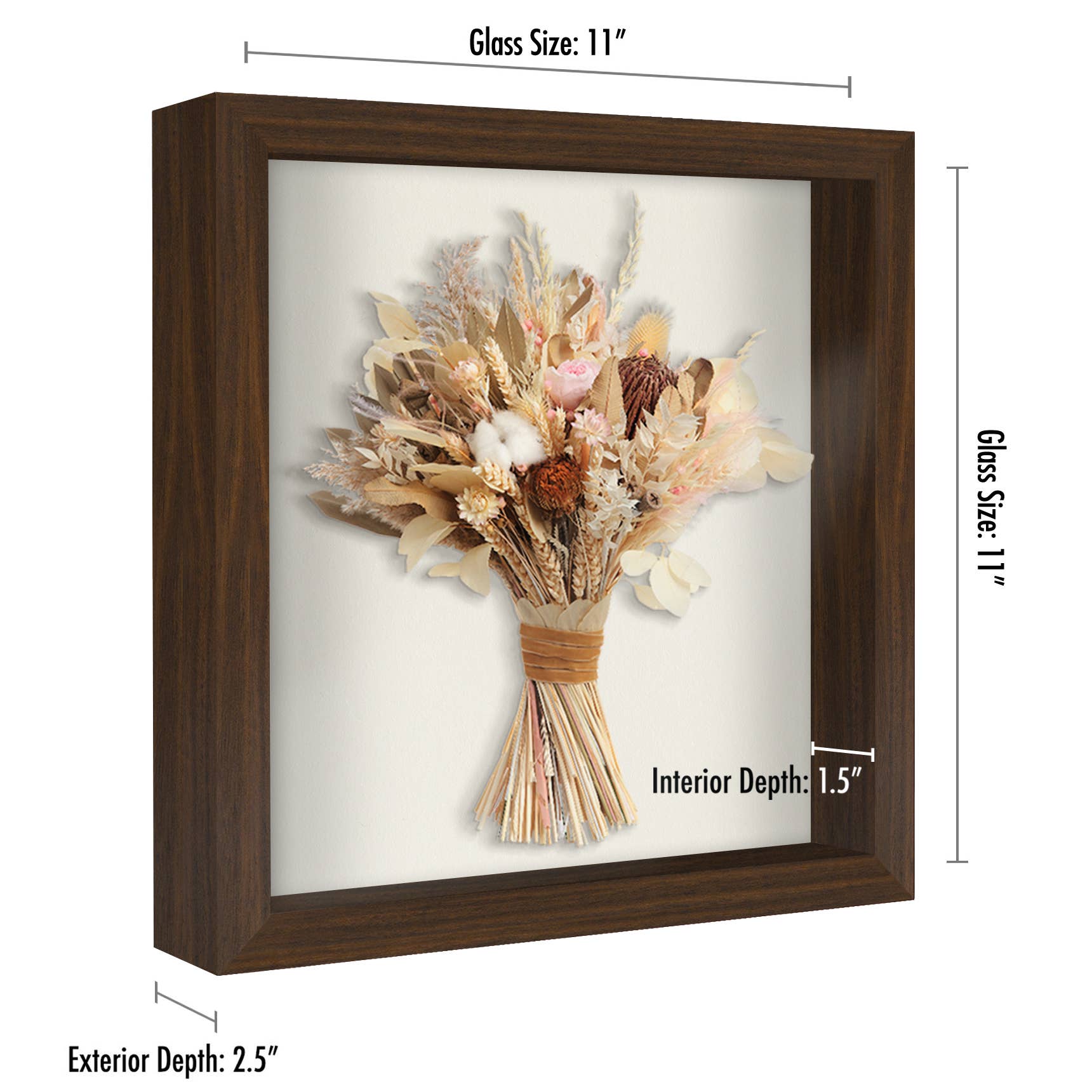 Americanflat - Wholesale Picture Frame - Americanflat Shadow Box Frame with Box Molding73