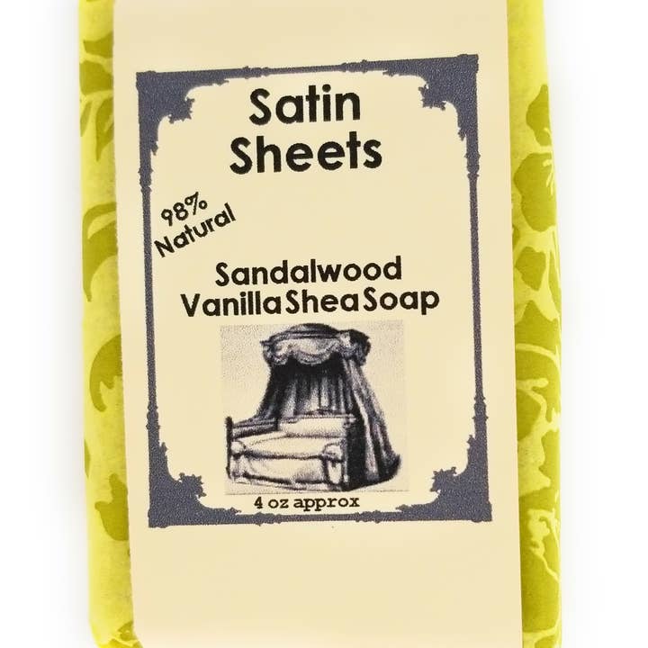 Sandalwood Vanilla Shea Butter Soap for wholesale by Corner Soap Shop
