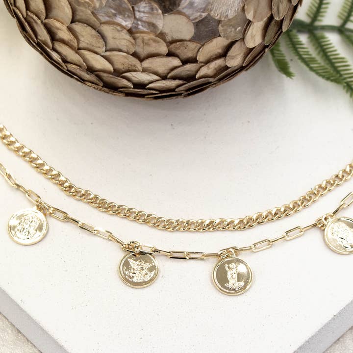 Holy Protector 6 Medaillen hängendes Armband für den Großhandel von Cherie by Cherie