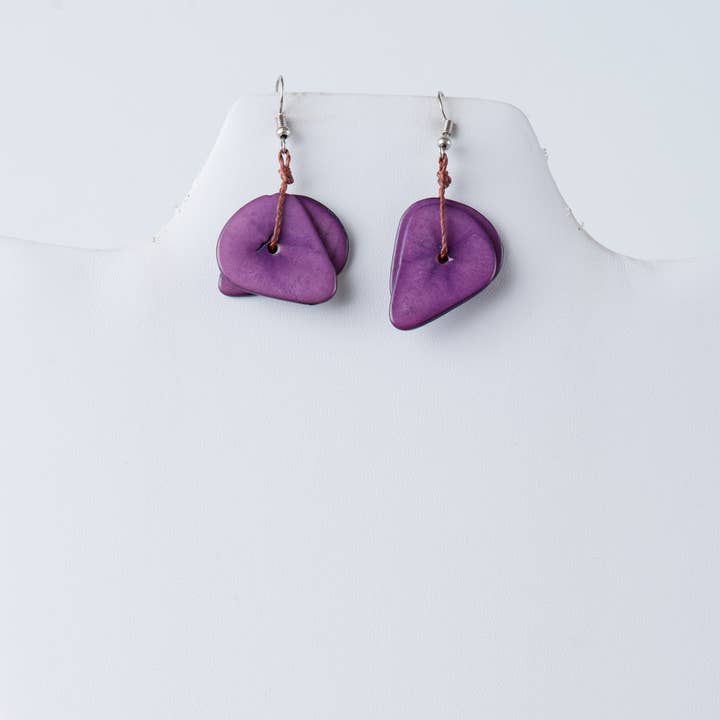 TaguArtsy - Wholesale Dangle Earrings - Nola Drop and Dangle Tagua Earrings7