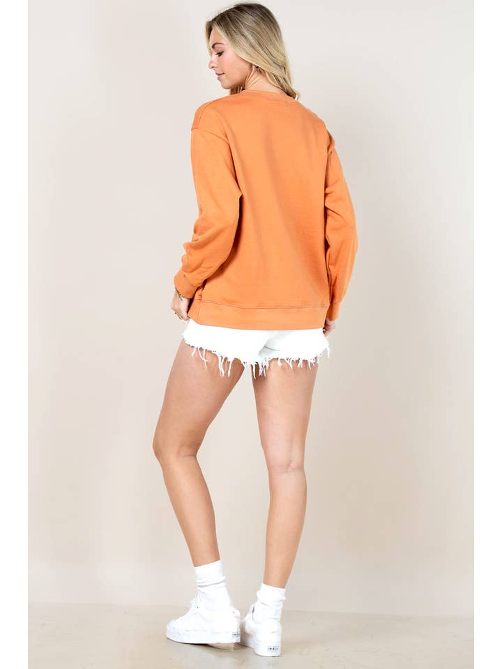 Nylon Apparel – wholesale Graphic sweatshirt – Women’s – T1655-6516-Tania Cowgirls Rodeo Print Sweat Shirt Top5