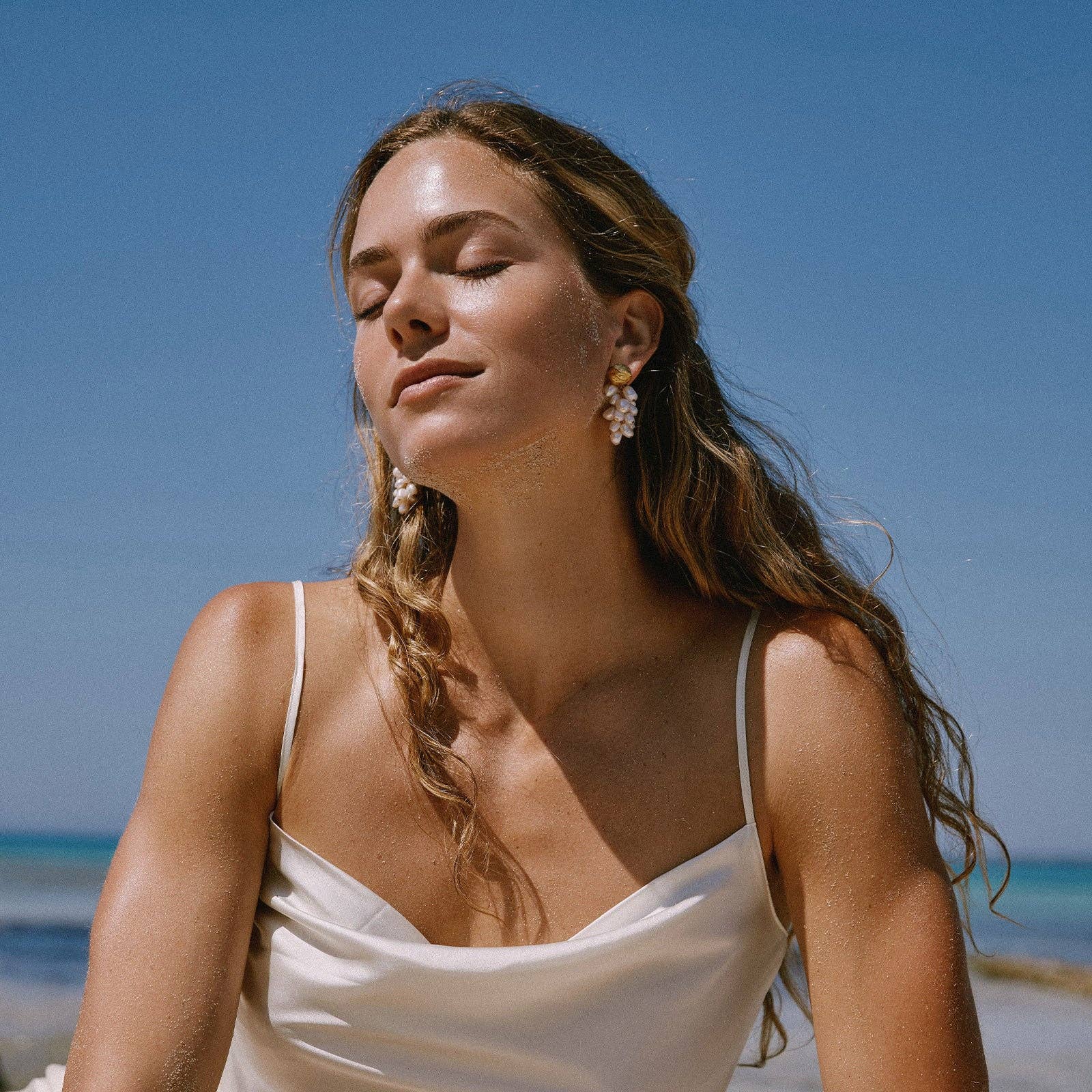 Agapée Jewelry - Wholesale Dangle Earrings - Grappa Earrings | Jewelry Gold Gift Waterproof5