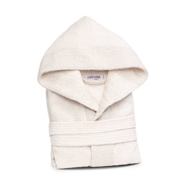 Accappatoio con Cappuccio in Cotone Smith Besana Tinta Unita per la vendita all'ingrosso da parte di caleffi spa