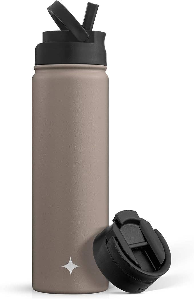 JoyJolt – Garrafa de água por atacado – Garrafa térmica colorida de aço inoxidável - 650 ml28