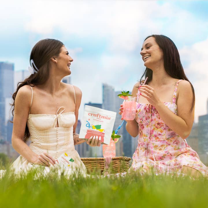 Craftmix - Wholesale Cocktail Mix/Syrup - Pink Lemonade Cocktail / Mocktail Mixer - 24ct Caddy5