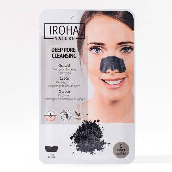 Iroha Nature - Wholesale Skincare Face Mask - Cleansing Strips - Detox - Black Heads - 5 Uses