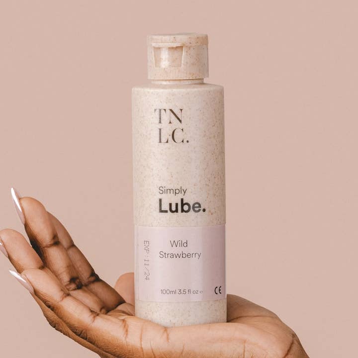 The Natural Love Company - Venta al por mayor Lubricante íntimo - Simply Lube Fresa Silvestre | Lubricante íntimo vegano1