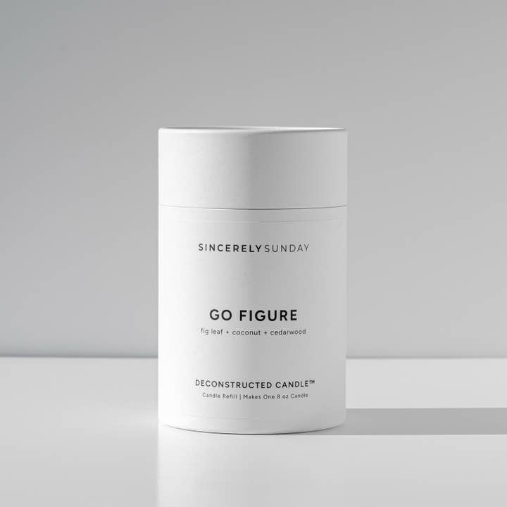 Sincerely Sunday - Wholesale Jar/Filled Candle - Go Figure Deconstructed Candle Refill | Diptyque1