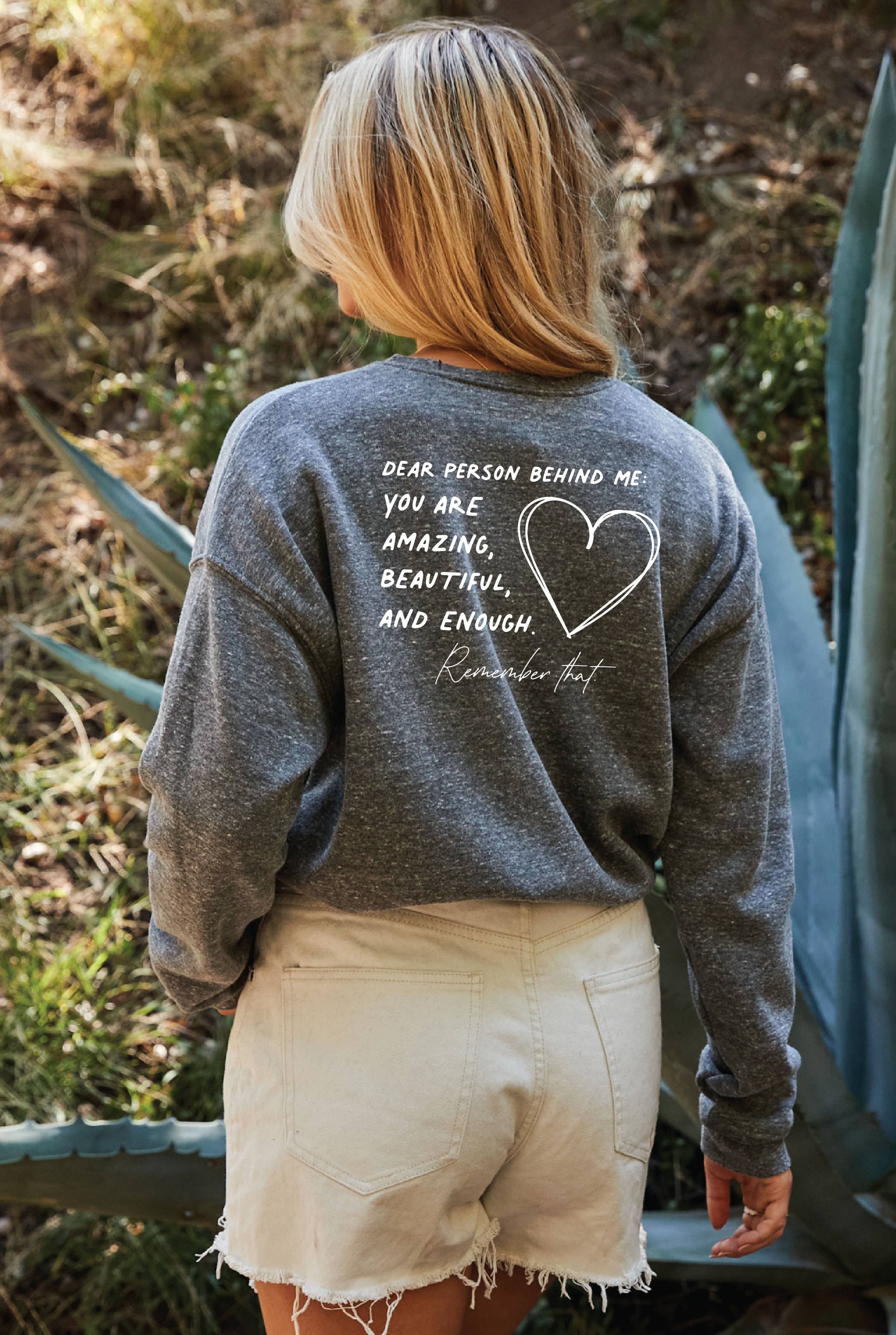 OAT COLLECTIVE - Wholesale Graphic Sweatshirt - Women's - YOU MATTER Graphic Sweatshirt5