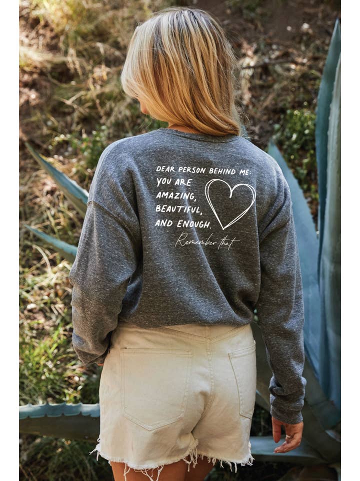 OAT COLLECTIVE - Wholesale Graphic Sweatshirt - Women's - YOU MATTER Graphic Sweatshirt5