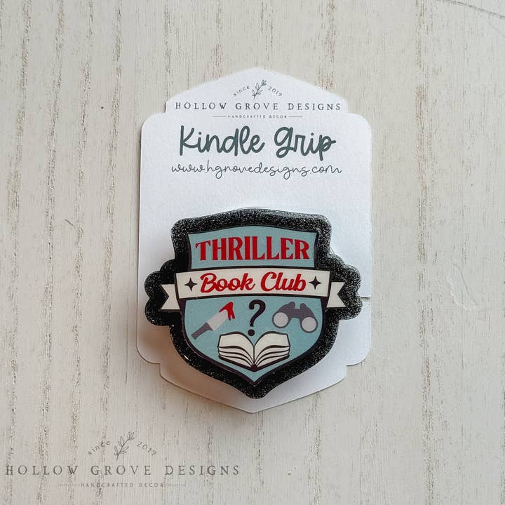 Hollow Grove Designs - Wholesale Phone Grip - Reading Tropes Device Grip