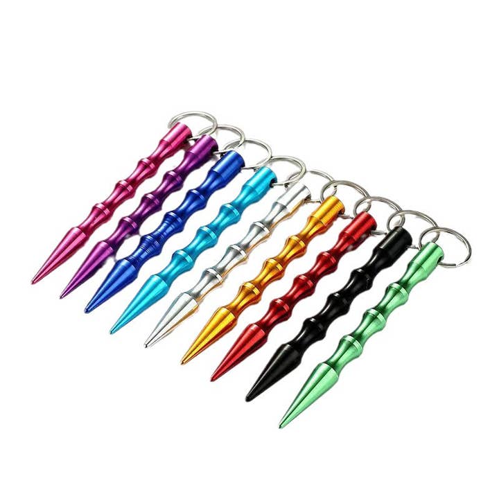 pinkblu02 – wholesale Keychain – Women's – Self Defense Tactical Pen Keychain for Women8