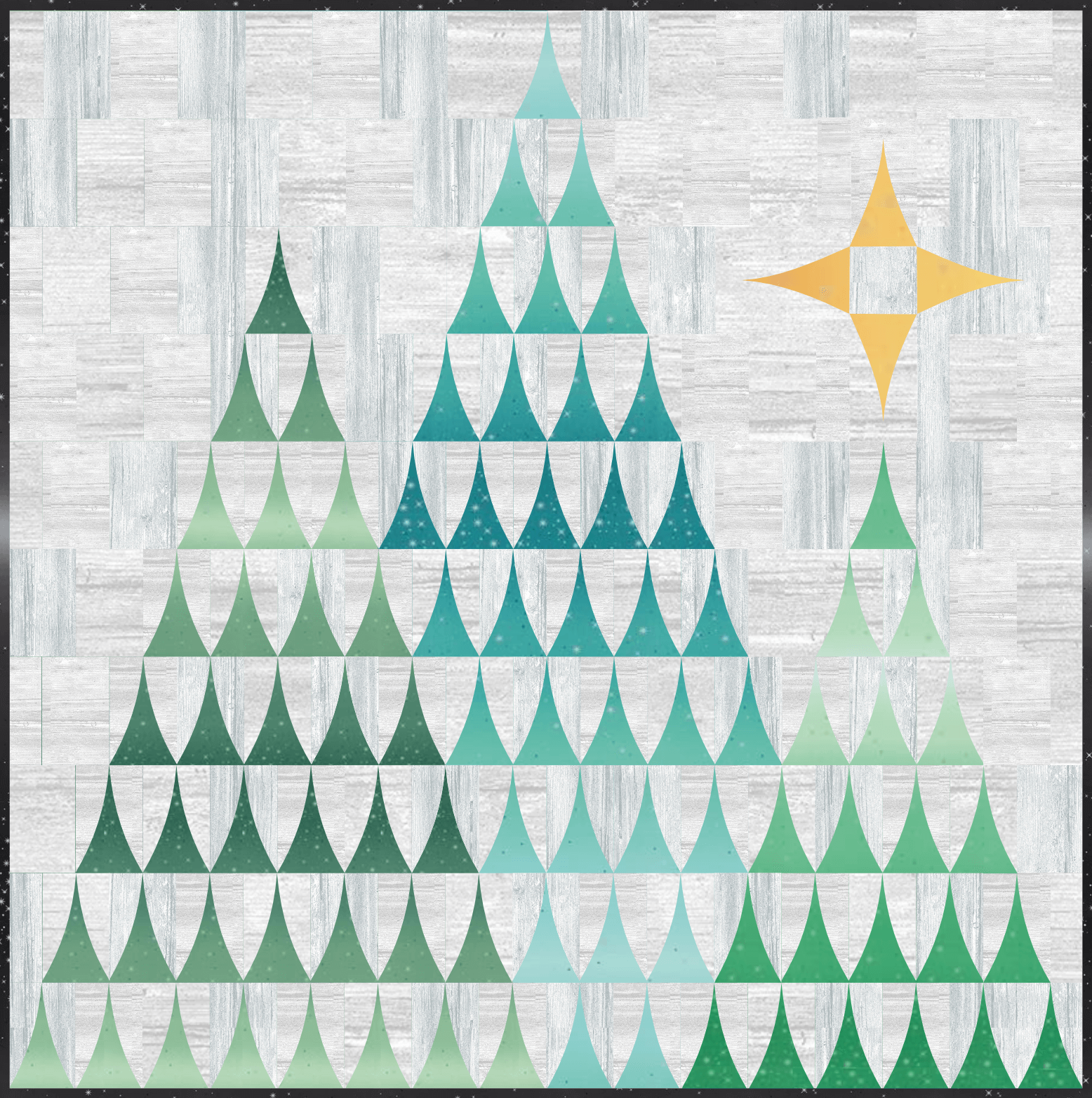 Rachel Rossi Design - Wholesale Craft Sewing Kit - Oh, Tannenbaum! | Quilt Pattern1
