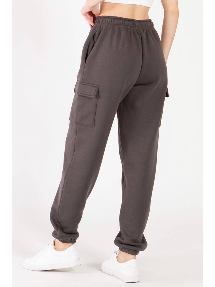 Color 5 – wholesale Joggingbyxor - Dam – Oversized baggy sweatpants med fleecematerial och cargo-joggerstil17