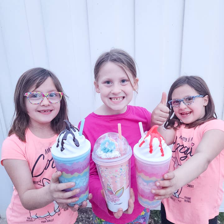 Bewaltz - Wholesale Insulated Mug/Tumbler - Layered Soft Serve Ice Cream Tumbler - 16 Oz
