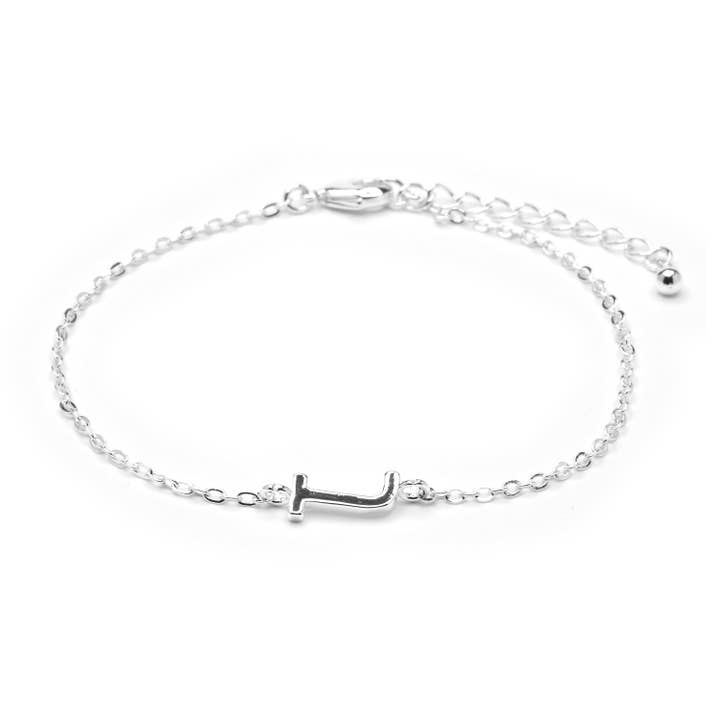 Armband Silber-Finish - Alphabet für den Großhandel von Luxenter
