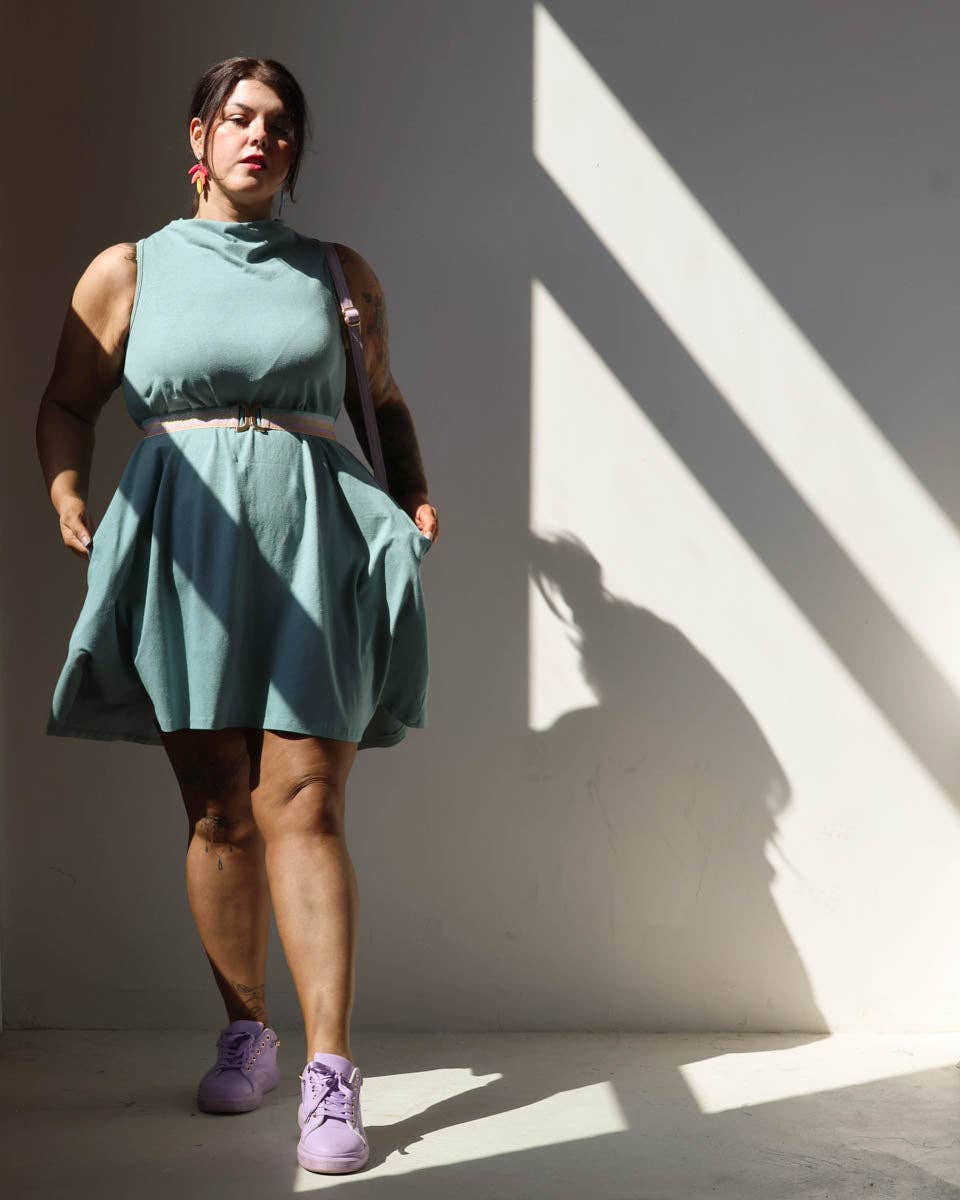 Wulfka - Wholesale Dress - Women's - Wendy Cowl Dress6