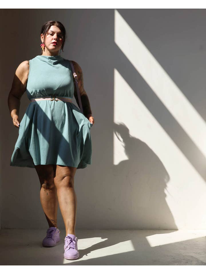 Wulfka - Wholesale Dress - Women's - Wendy Cowl Dress6