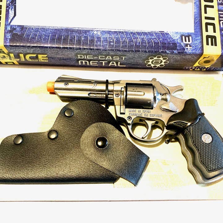 GonherCapGuns.com - Wholesale Toy Set - Kids - Case of 6 Gonher Police Detective Holster Playset