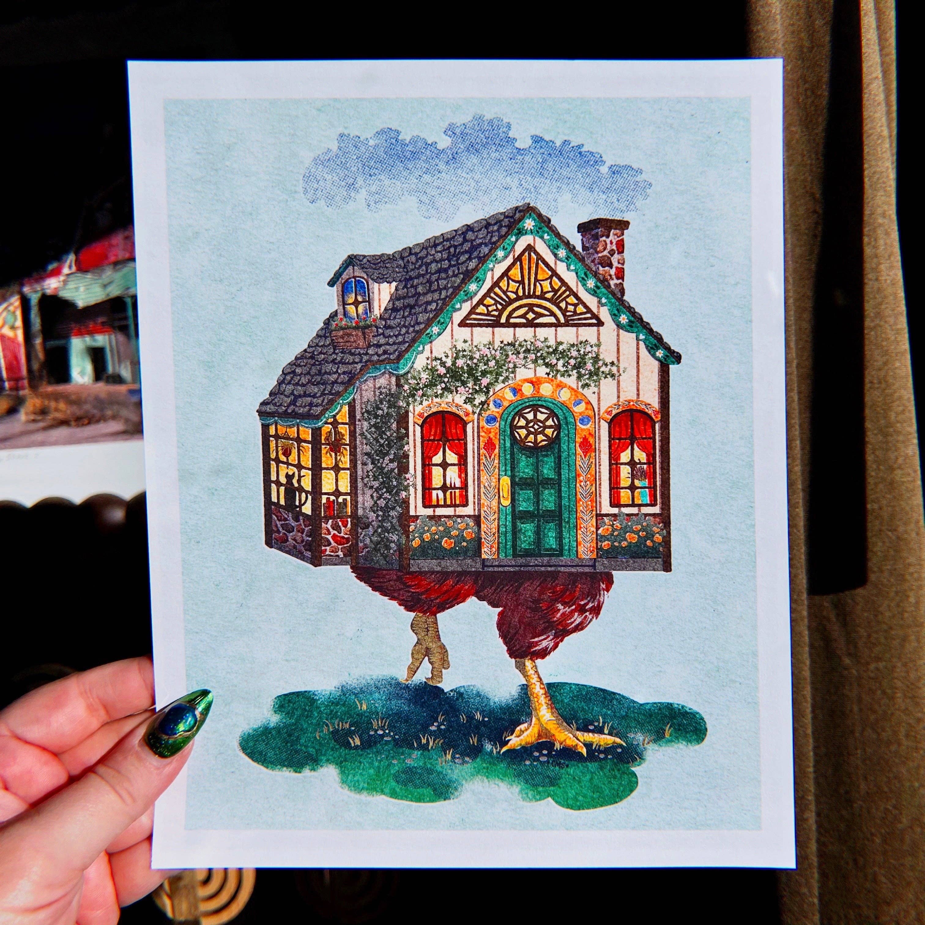 Chaos Magic Studio - Vente Affiche d'art - Hygge Yaga - Impression artistique, plusieurs tailles disponibles1