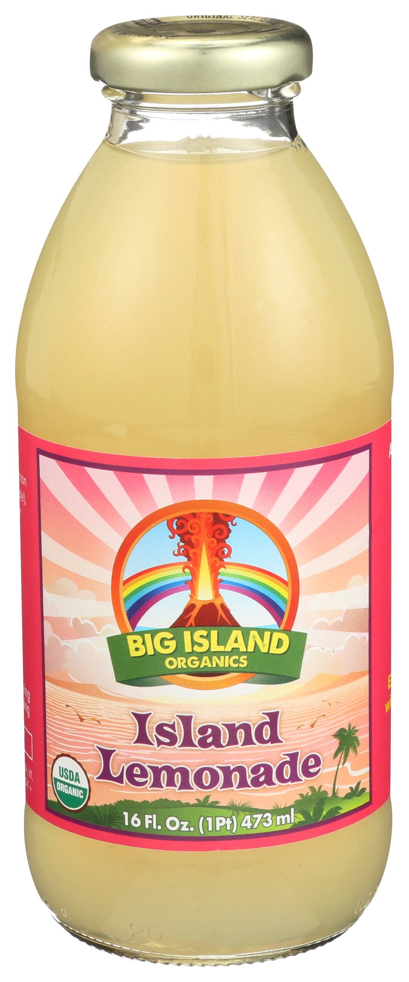 Everyday Supply Co - Wholesale Fruit Juice - BIG ISLAND ORGANICS JUICE ISLAND LEMONADE ORG - Case of 120