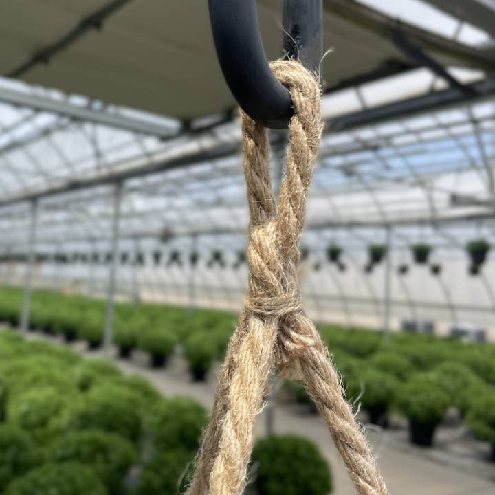 Thorsen's Greenhouse - Wholesale Hanging Planter - Burlap Hanging Basket - 11" Diameter4