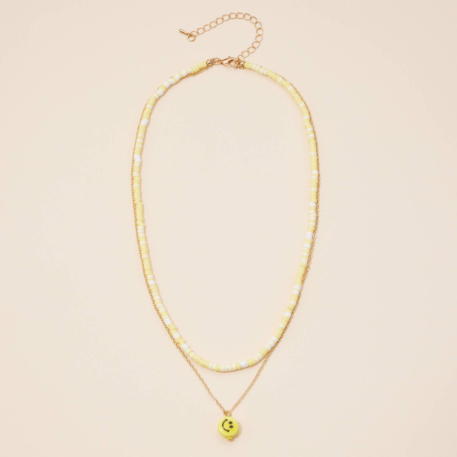 Lilla Haven – wholesale Pendant/charm necklace – Rubber Beaded Layered Necklace11