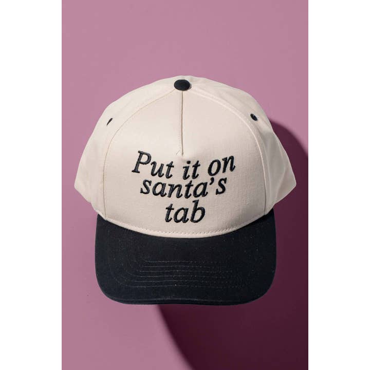 Fashion Week - Wholesale Trucker Hat - Women's - Put It on Santas Tab Trucker Hat