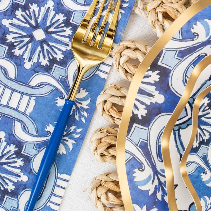 Sophistiplate - Wholesale Disposable Napkin - Moroccan Nights Paper Cocktail Napkin/20pk6