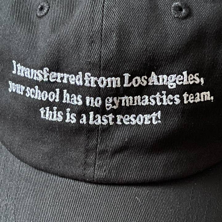 The Silver Spider - Wholesale Baseball Cap - Unisex - I transferred from Los Angeles funny cheer Dad Hat unisexÂ