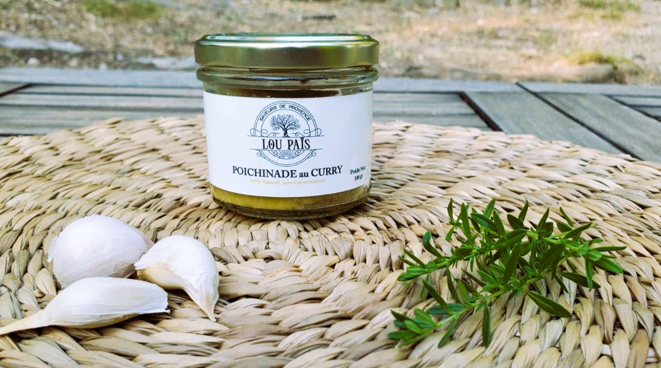 Lou Païs - Vendita all'ingrosso Sottaceti - Poichinade al Curry - Ricetta Provenzale - 100g