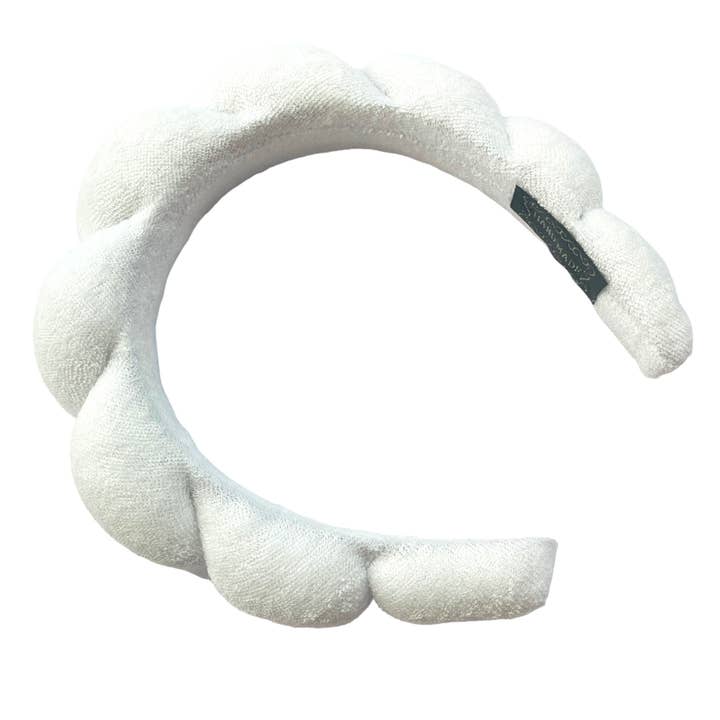 Queens Designs - Wholesale Spa Headband - Terry Cloth Bubble Headbands14